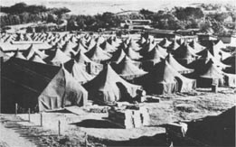 View of Camp Tarawara Tents